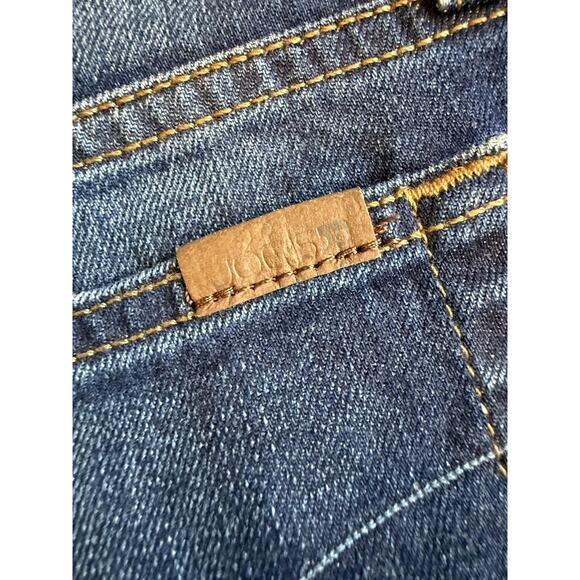 Joe's Jeans Denim Shorts Womens 31 Blue Darla Stretch Distressed 5 Pocket - Picture 4 of 6